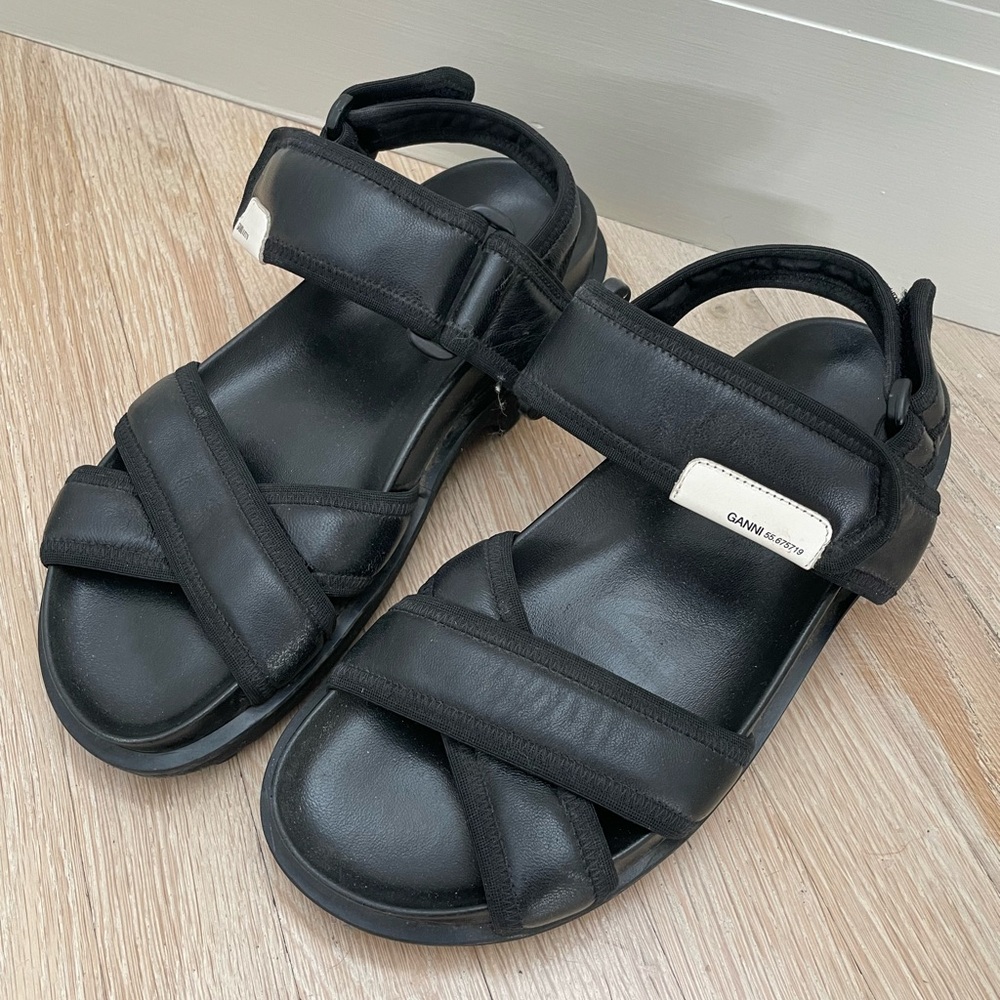 Ganni chunky sandals